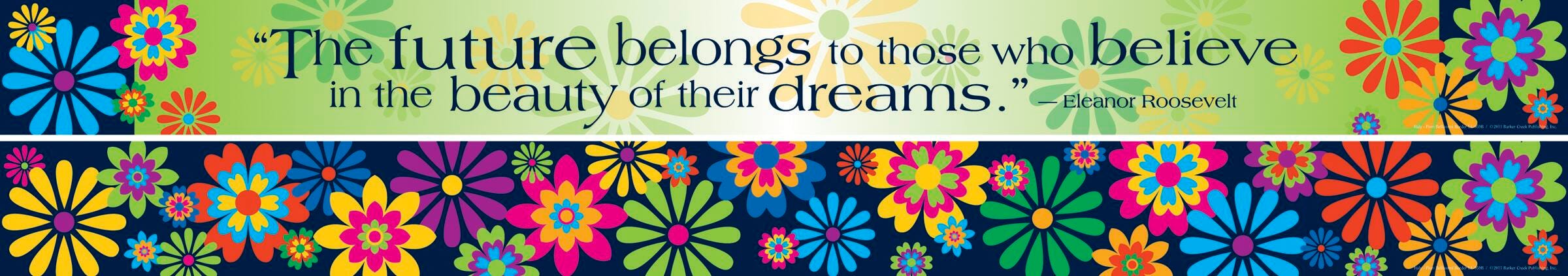 Barker Creek Fiori Bellissimi Double Sided Trimmer, 3 x 35 Inches, Pack of 12 1430605